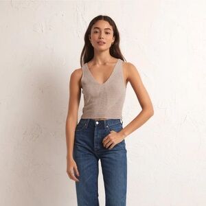 NWT Z Supply Santorini Sweater Tank in “Oatmeal”